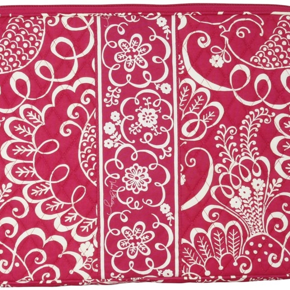 Vera Bradley Twirly Bird Pink laptop/tablet case - Picture 9 of 9